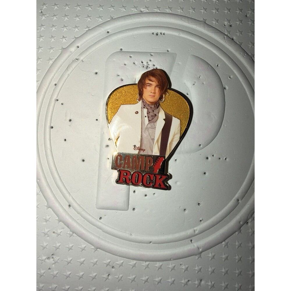 Disney Channel PALM Camp Rock Kevin Jonas (Jason Gray) Pin LE300 Flawed